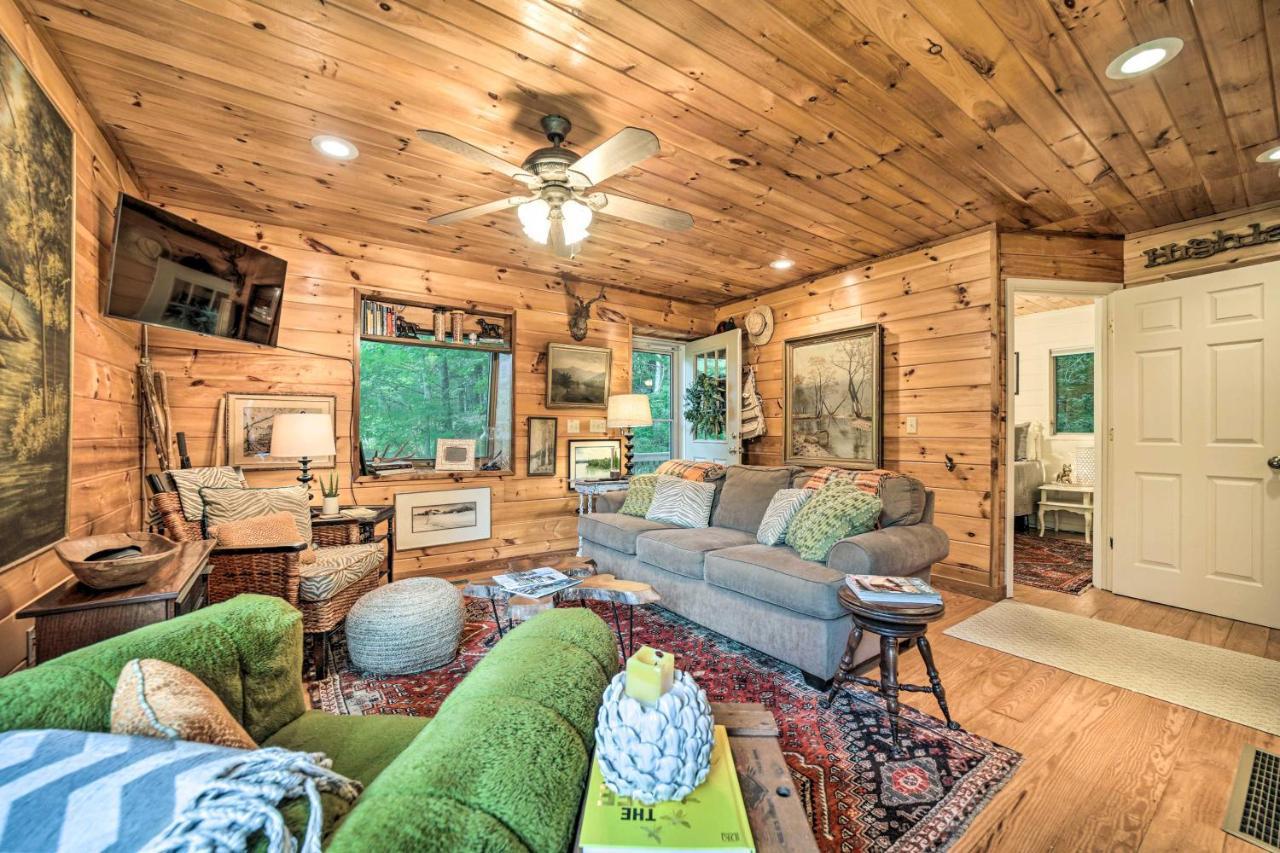 Highlands Cabin On Buck Creek About 8 Mi To Town! Buitenkant foto