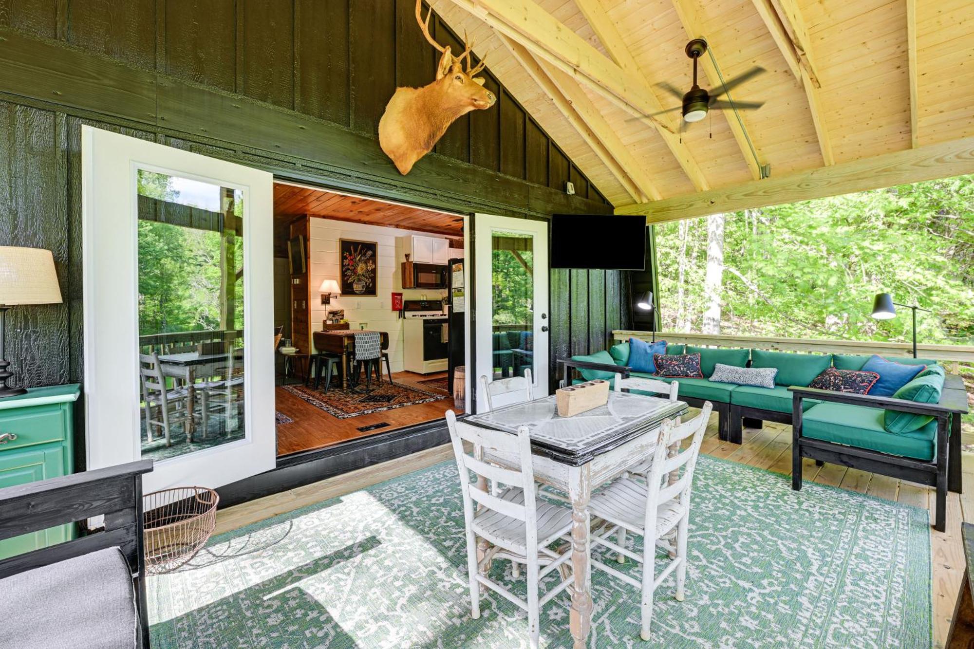 Highlands Cabin On Buck Creek About 8 Mi To Town! Buitenkant foto