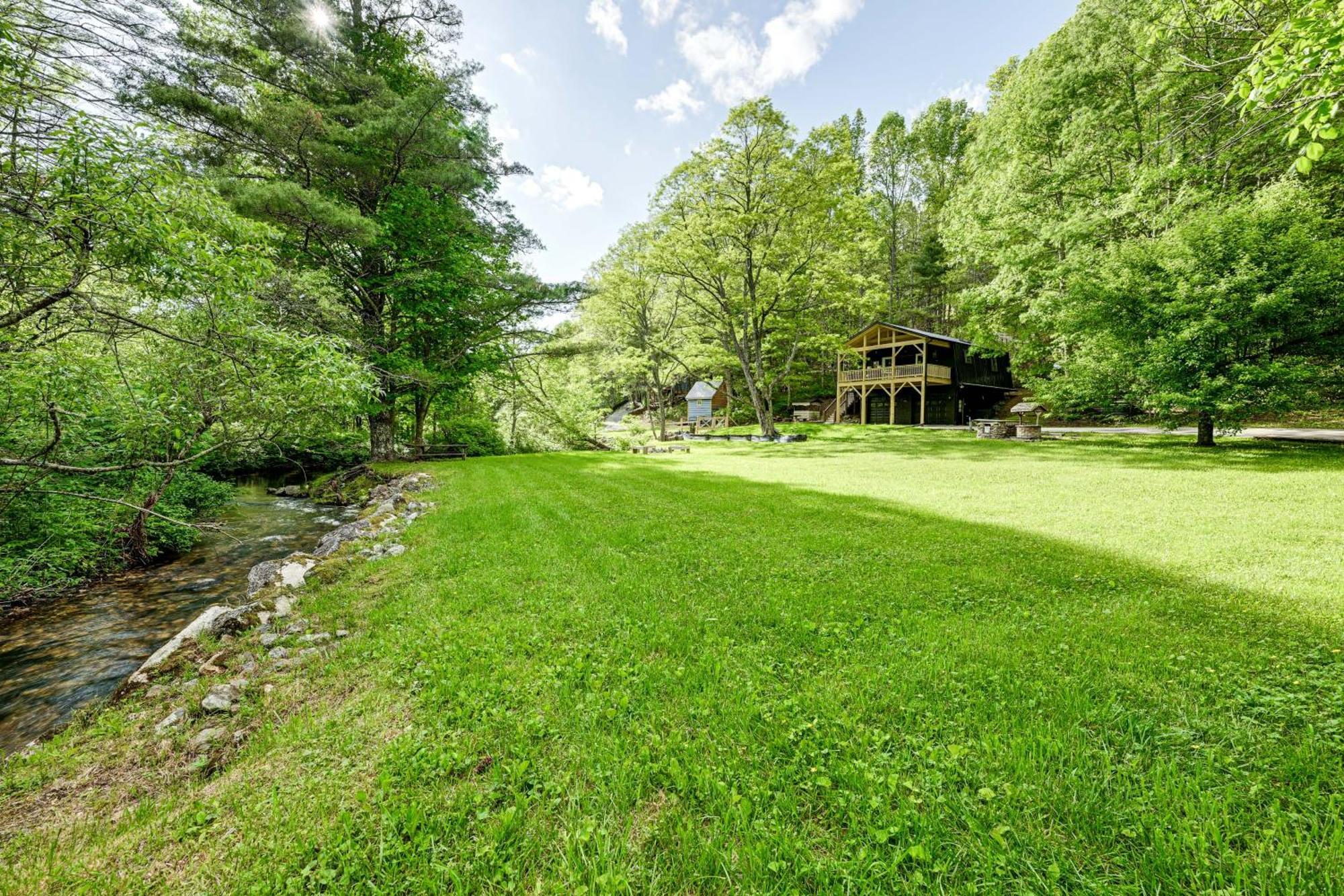 Highlands Cabin On Buck Creek About 8 Mi To Town! Buitenkant foto