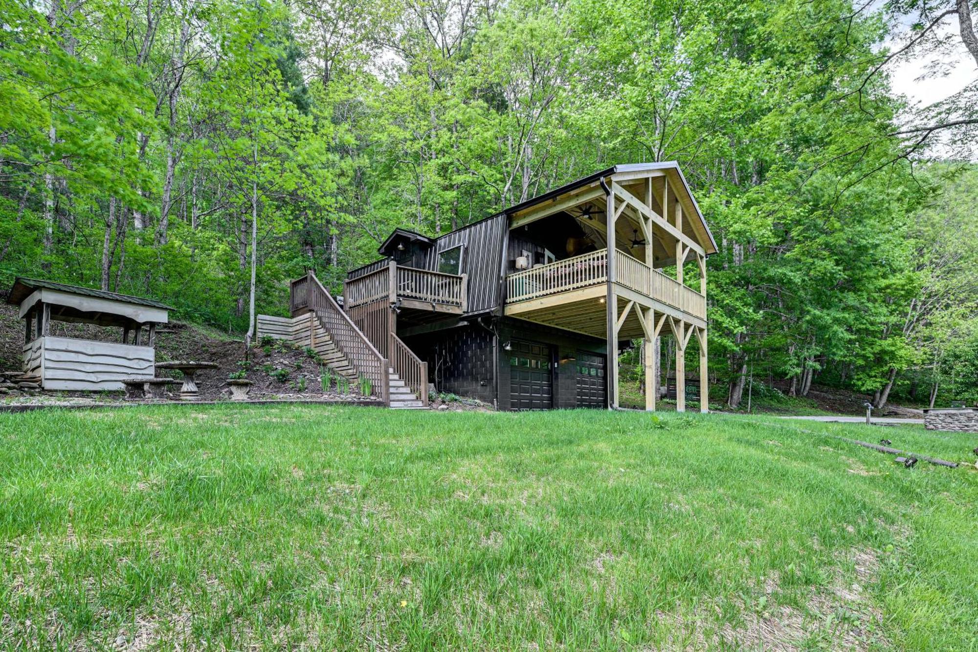 Highlands Cabin On Buck Creek About 8 Mi To Town! Buitenkant foto